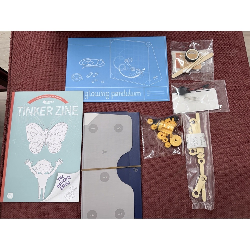 KIWI CO - TINKER CRATE - Glowing Pendulum Complete Open Box
